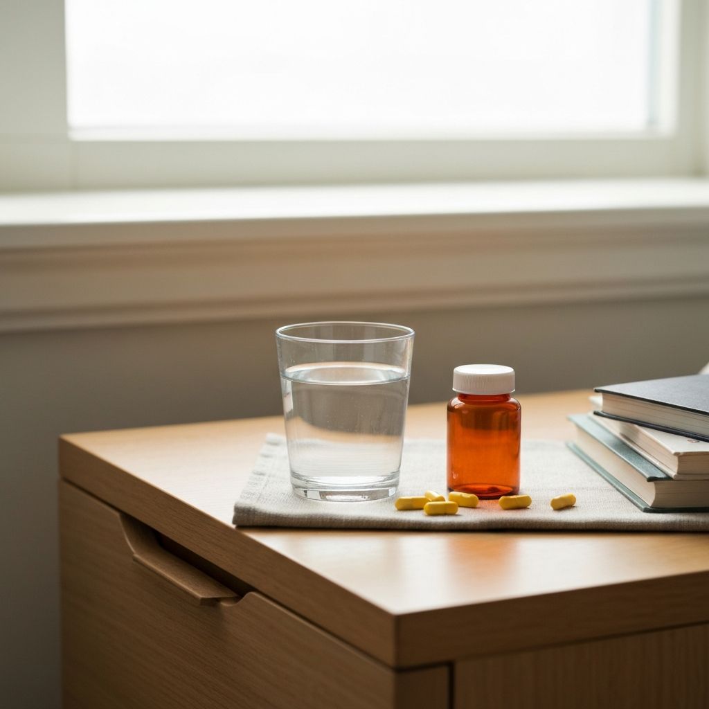 Tägliche Routine mit Nahrungsergänzungsmitteln